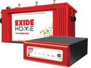 Exide STAR 1125VA Inverter And Exide Inva Master Short Tubular 150AH Combo
